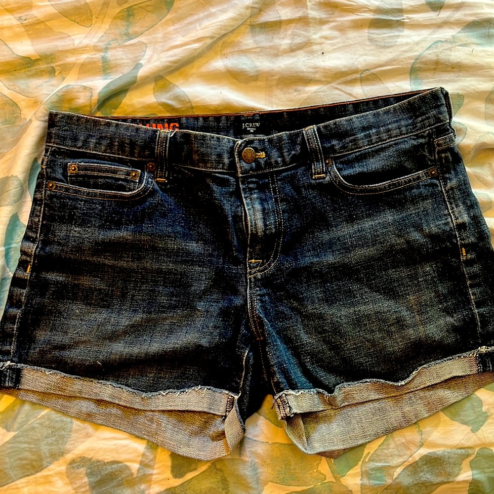 J. Crew Hip Slung Denim Shorts